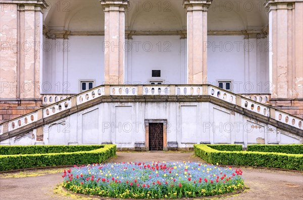 The Wallenstein Loggia in Libosad Park in Valdice near Jicin