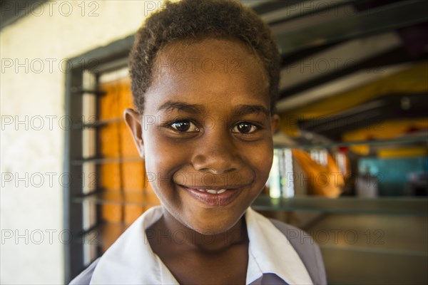 Very friendly school girl