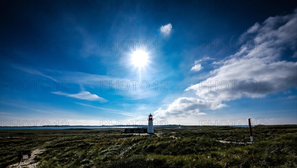 List West Lighthouse at the elbow on Sylt