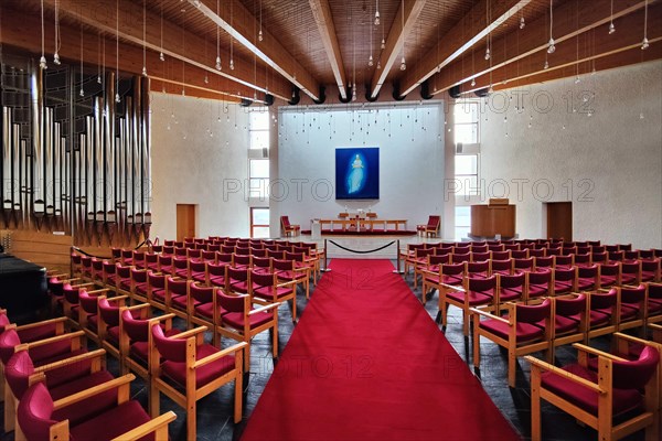 Interior of Stykkisholmskirkja Church