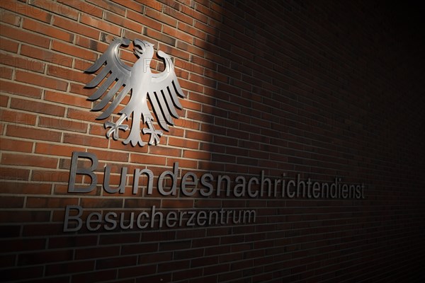 Lettering 'Bundesnachrichtendienst'