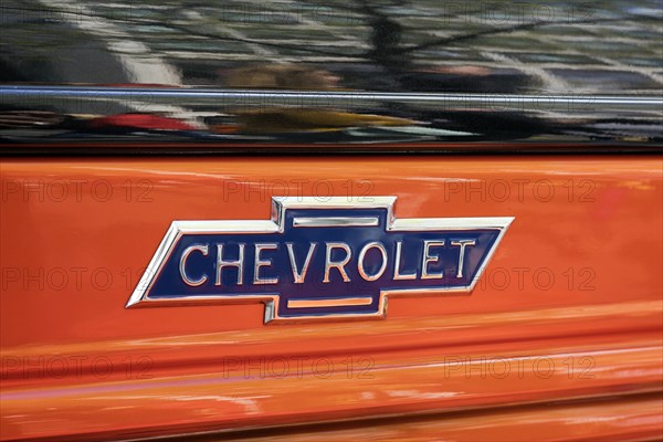 Old logo of the American automobile brand Chevrolet