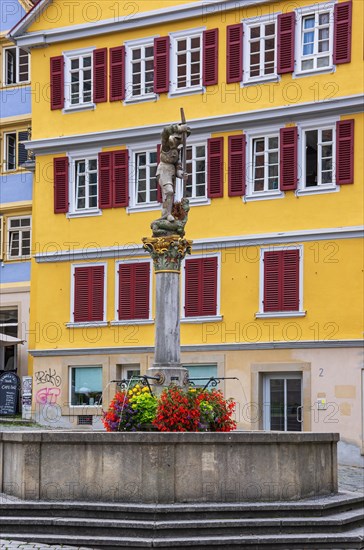 The George Fountain on the Holzmarkt in front of the Collegiate Church