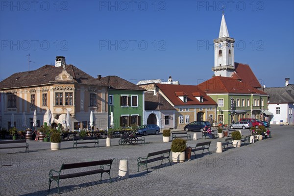 The village Rust near the Neusiedler Lake