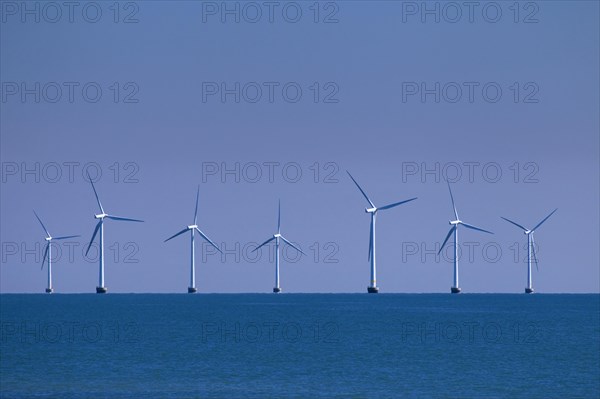 Wind turbines in the Baltic Sea of the Nysted