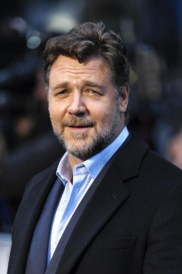 Russell Crowe attends the European premiere for MAN OF STEEL on 12.06.2013 at Empire and Odeon Leicester Square