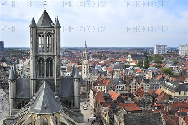 View over the Saint Nicholas' church