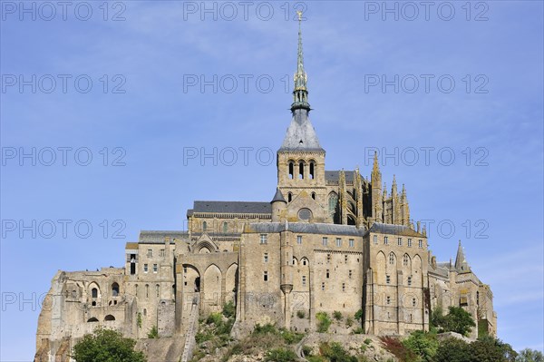 THe Mont Saint-Michel abbey