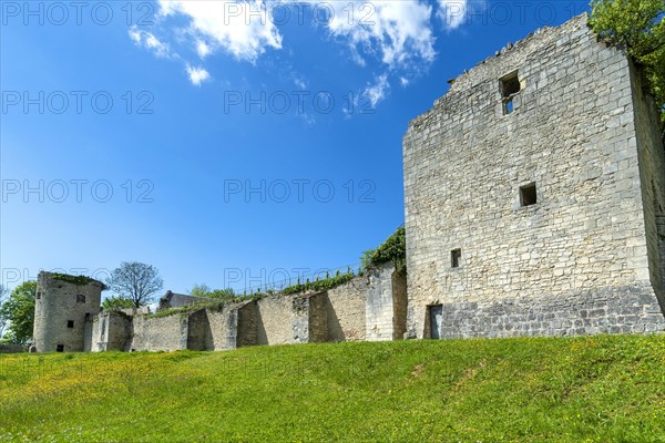 La Charite-sur-Loire. The ramparts. Nievre department. Bourgogne-Franche-Comte. France