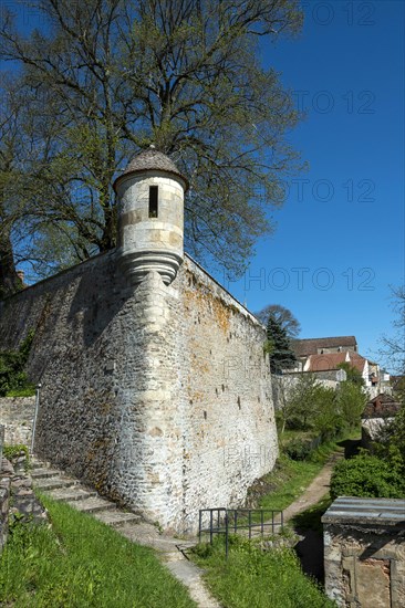 Ramparts of Avallon city