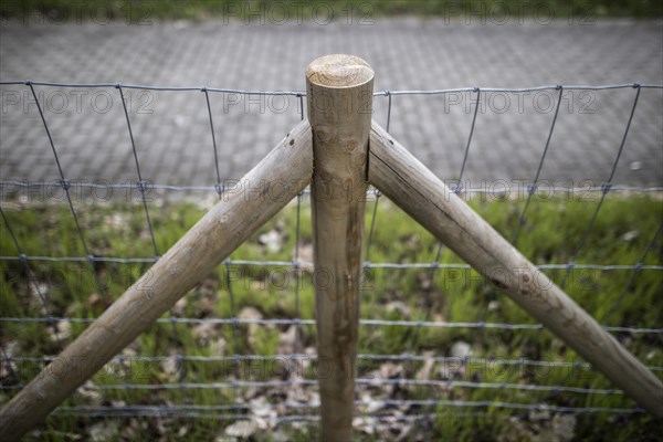 Protective fence against the spread of African swine fever