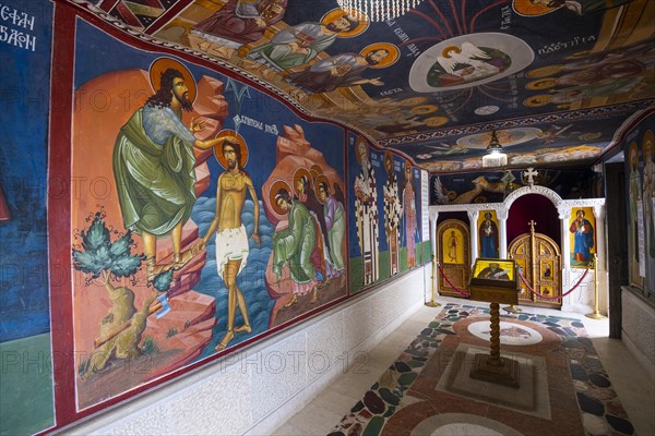 Historical frescoes from the 17th century