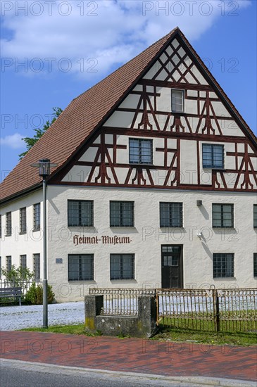 Half-timbered façade