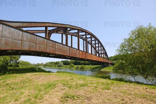 Railway bridge over the Weser