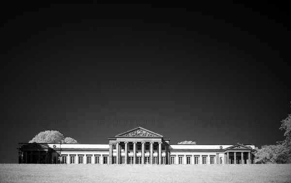 Infrared image Natural History Museum Stuttgart