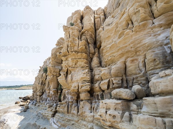 Rock formations formed by erosion
