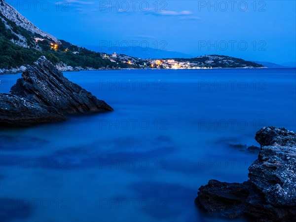 Sea bay near Stara Baska