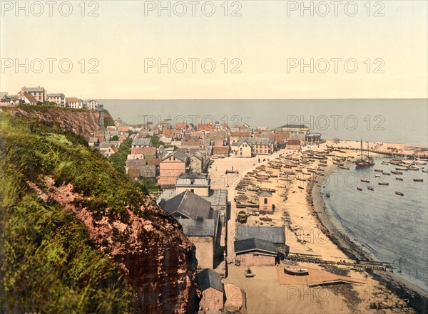 Oberland and Unterland in Helgoland