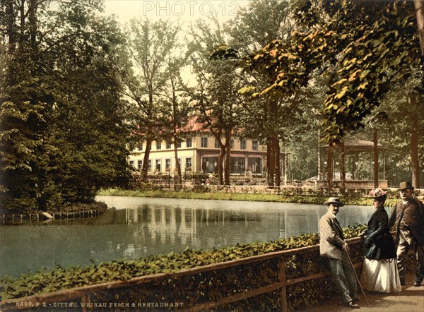 The Vineyard Pond and Restaurant in Zittau