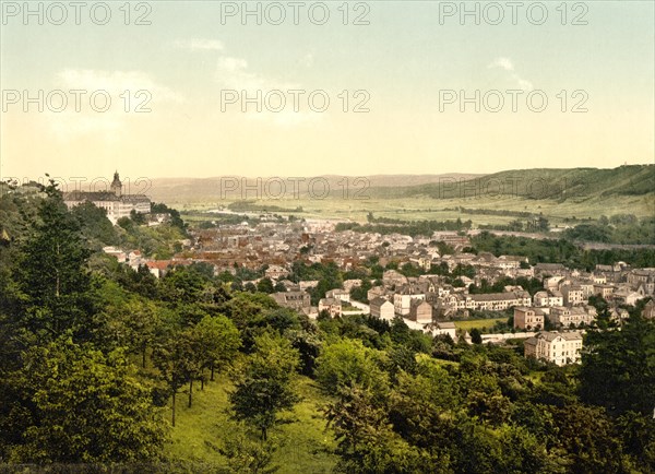 City of Rudolstadt in Thuringia