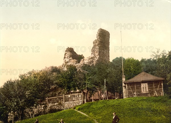 The Ruin of Rothenburg in the Harz Mountains