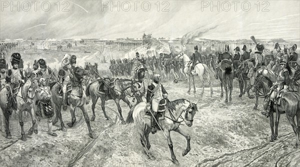 Napoleon's Old Guard at Waterloo