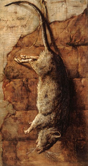 Rat used as food during the siege of Paris