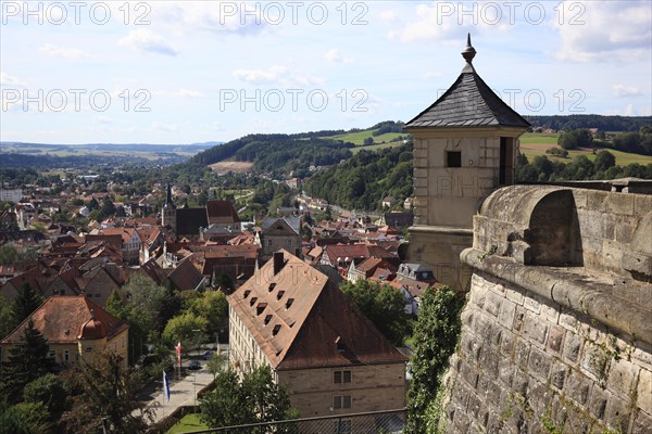 View of the town from Veste Rosenberg