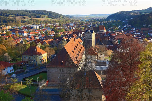 View of the town from Rosenberg Fortress