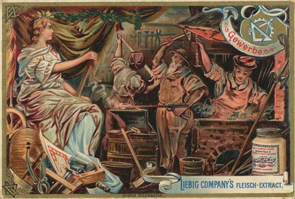 Liebig series of pictures of economics