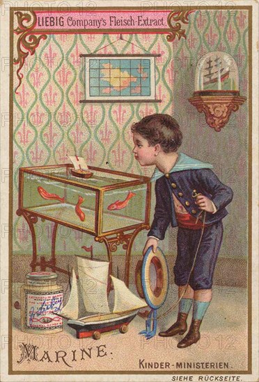 Liebig picture series The Children's Ministries