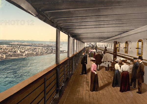 The Promenade Deck in the Großer Kurfürst