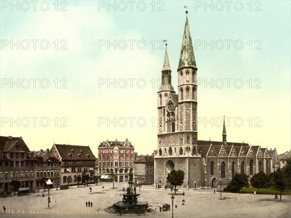 The Hagenmarkt in Braunschweig