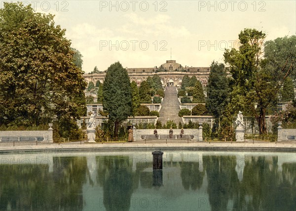 Sanssouci Palace in Potsdam