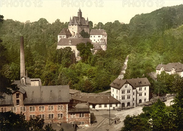 Kriebstein Castle in Saxony