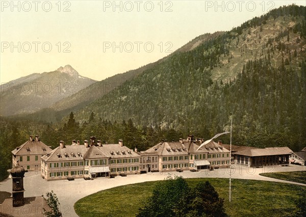 Wildbad Kreuth at Lake Tegernsee in Upper Bavaria