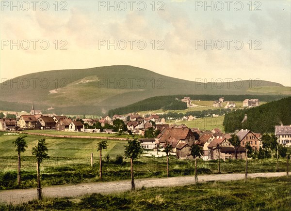 The Wurmberg near Braunlage in the Harz Mountains