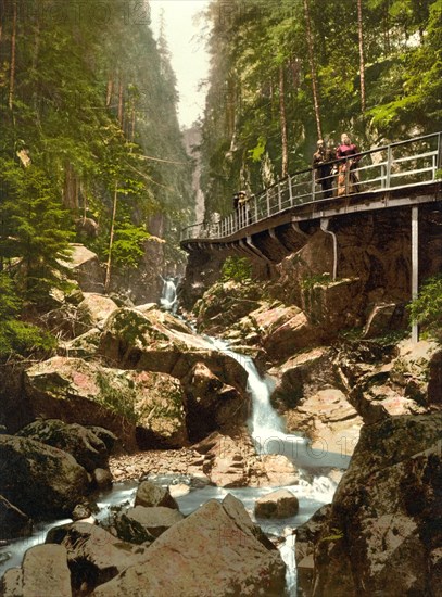 The Zackelklamm in the Krkono?e Mountains