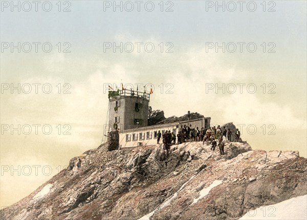 The Zugspitze in the Alps