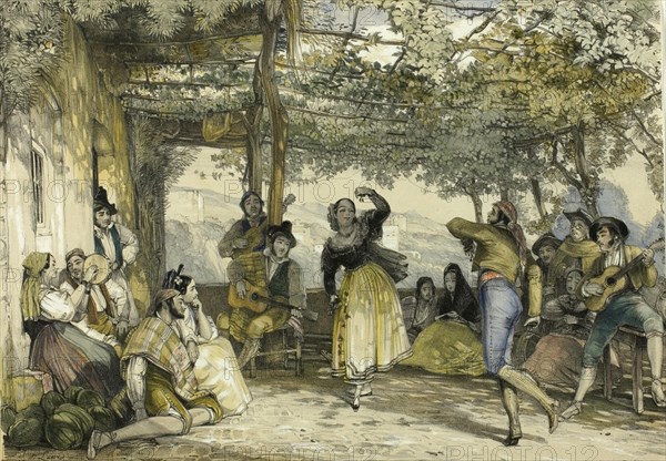 Peasants Dancing at a Festival Bolero