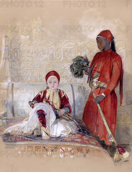 Iskander Bey and his Servant