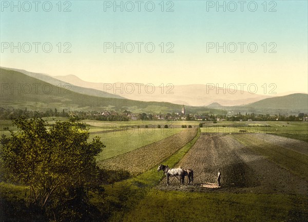 Schmiedeberg in the Giant Mountains in Silesia