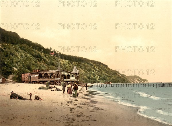 The beach of Sellin on Rügen