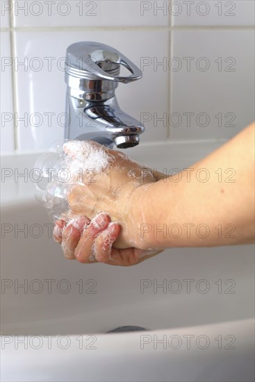 Washing hands