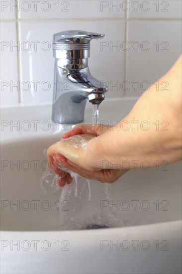 Washing hands