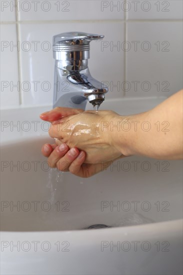 Washing hands