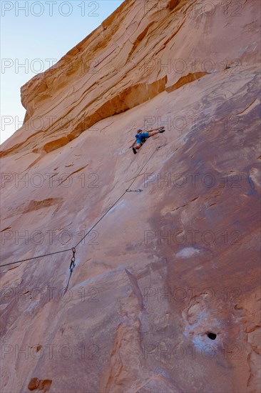 Climbers in Utah