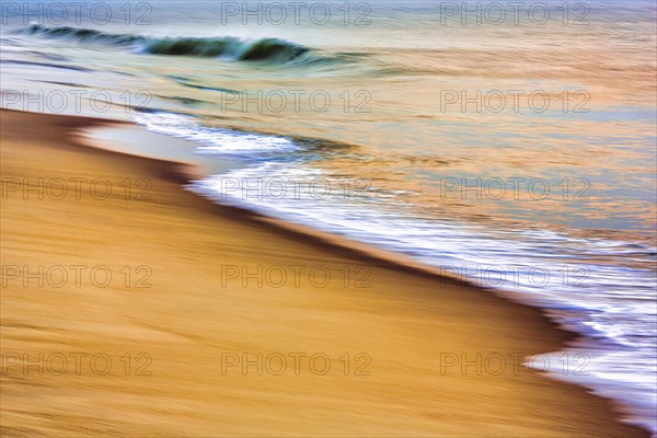 Waves on the beach