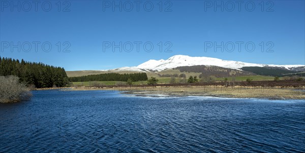 The Monts Dore in winter