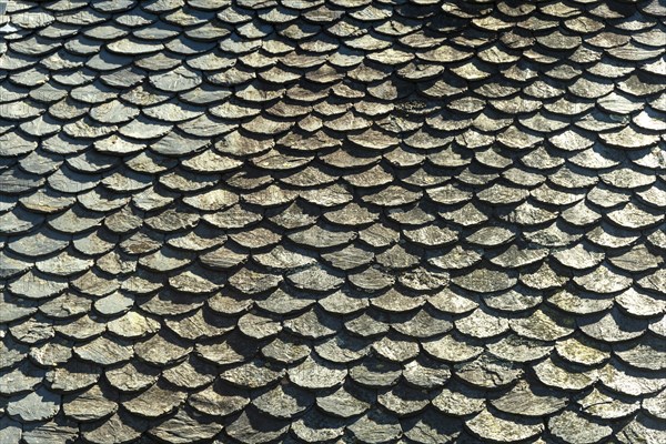 Traditional slate roof